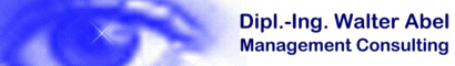 Dipl.-Ing. Walter Abel Management Consulting - Prozesse, Performance, ITSM